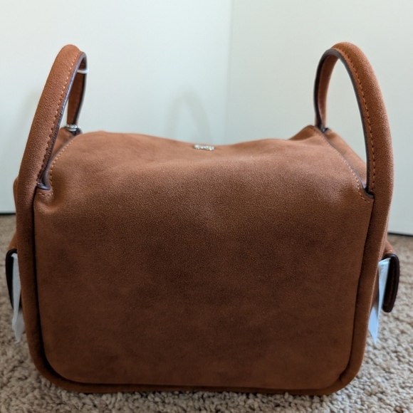 House of Little Bunny Brown Suede (PU) Treasure De Reve Bag 22 - Picture 3 of 7